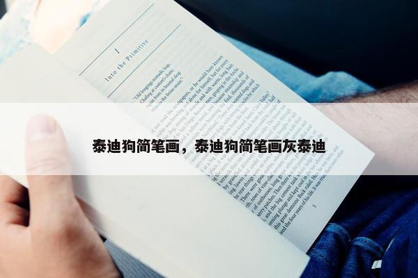 泰迪狗简笔画，泰迪狗简笔画灰泰迪