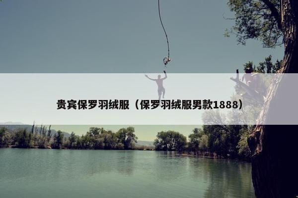 贵宾保罗羽绒服（保罗羽绒服男款1888）