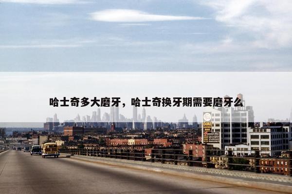 哈士奇多大磨牙，哈士奇换牙期需要磨牙么