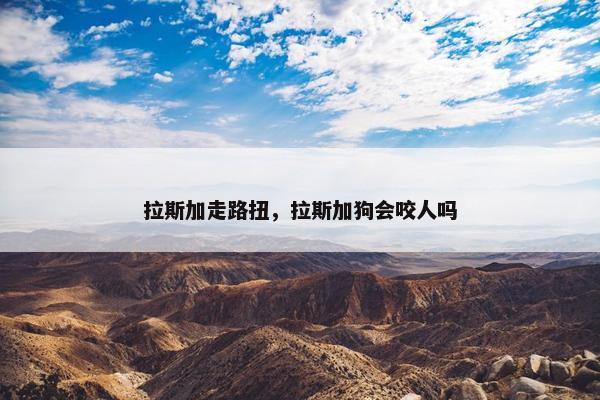 拉斯加走路扭，拉斯加狗会咬人吗
