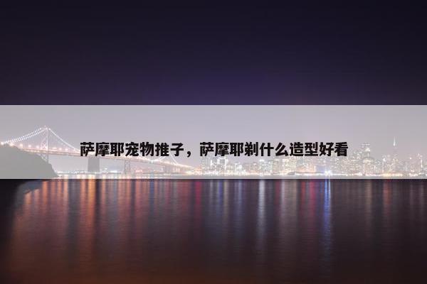萨摩耶宠物推子，萨摩耶剃什么造型好看