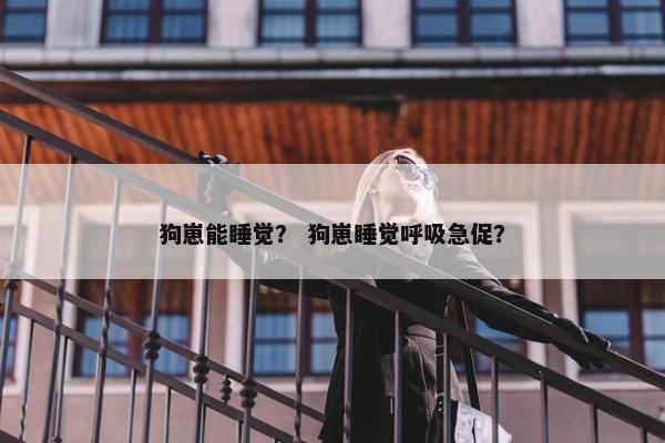 狗崽能睡觉？ 狗崽睡觉呼吸急促？