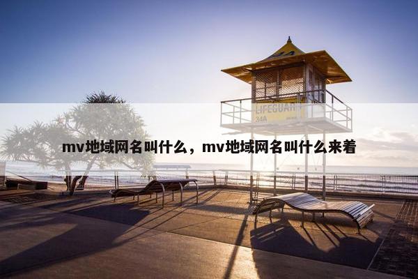 mv地域网名叫什么，mv地域网名叫什么来着