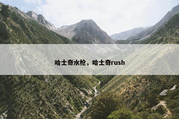 哈士奇水枪，哈士奇rush