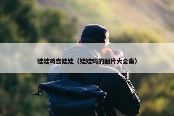 娃娃鸡吉娃娃（娃娃鸡的图片大全集）
