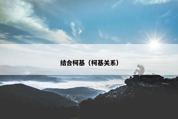 结合柯基（柯基关系）