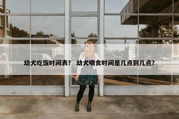 幼犬吃饭时间表？ 幼犬喂食时间是几点到几点？