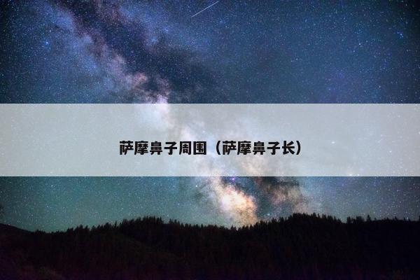 萨摩鼻子周围（萨摩鼻子长）