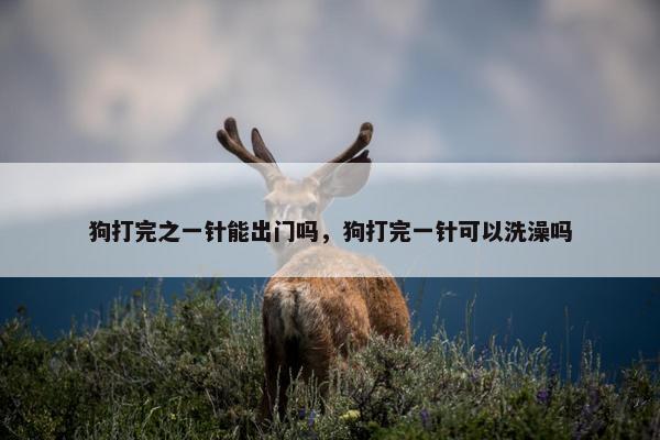 狗打完之一针能出门吗，狗打完一针可以洗澡吗