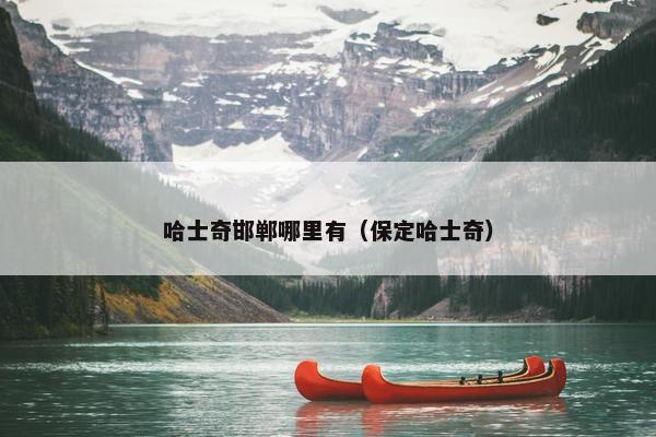 哈士奇邯郸哪里有（保定哈士奇）