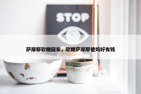 萨摩耶软糖回家，软糖萨摩耶爸妈好有钱