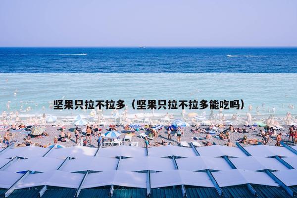 坚果只拉不拉多（坚果只拉不拉多能吃吗）