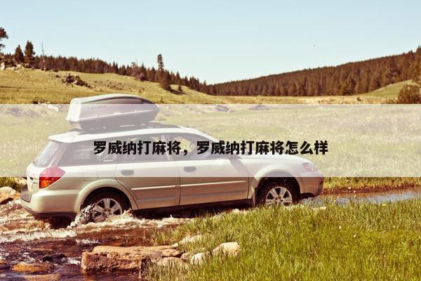 罗威纳打麻将，罗威纳打麻将怎么样