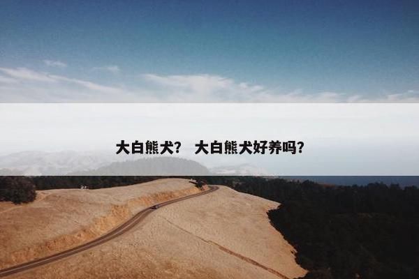 大白熊犬？ 大白熊犬好养吗？