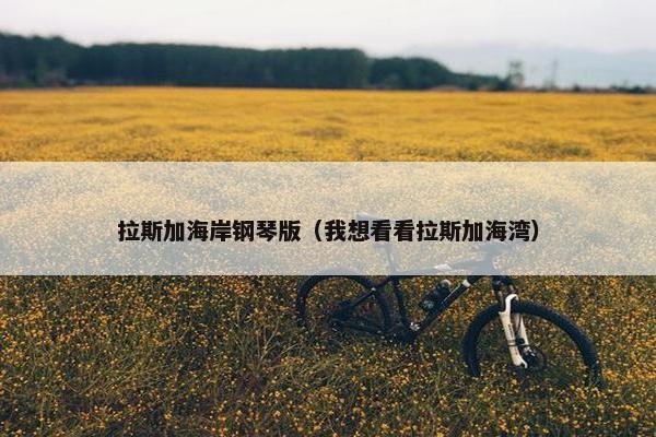 拉斯加海岸钢琴版（我想看看拉斯加海湾）