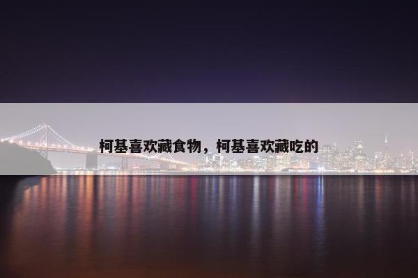 柯基喜欢藏食物，柯基喜欢藏吃的