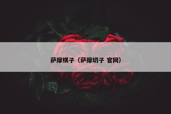萨摩棋子（萨摩切子 官网）