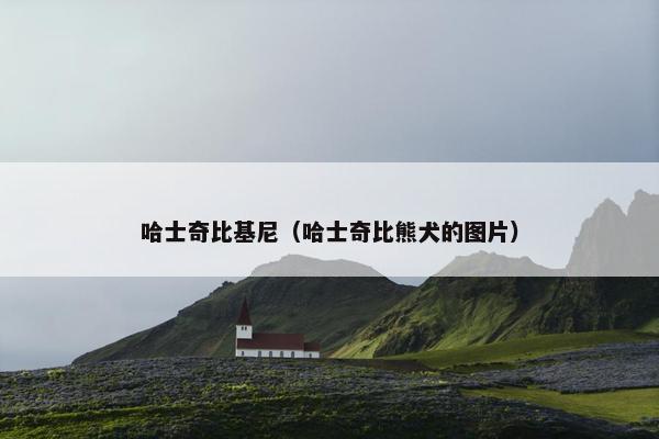 哈士奇比基尼（哈士奇比熊犬的图片）