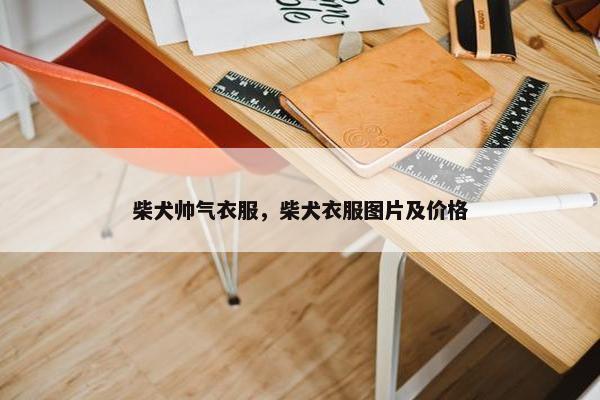 柴犬帅气衣服，柴犬衣服图片及价格