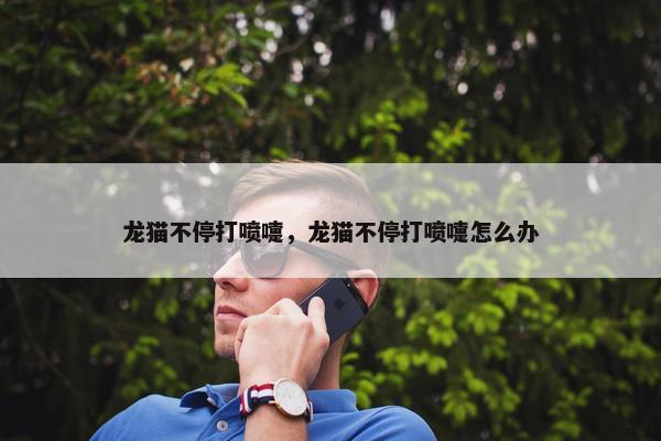 龙猫不停打喷嚏，龙猫不停打喷嚏怎么办