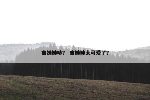 吉娃娃哧？ 吉娃娃太可爱了？