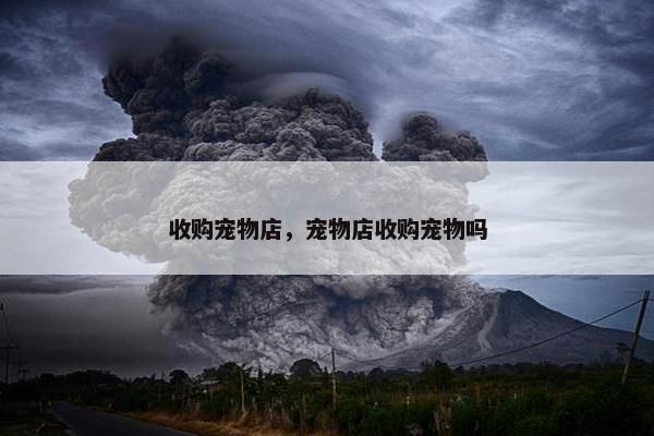 收购宠物店，宠物店收购宠物吗