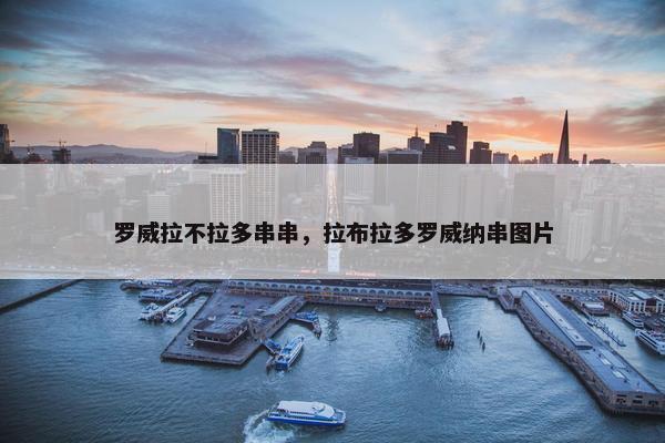 罗威拉不拉多串串，拉布拉多罗威纳串图片