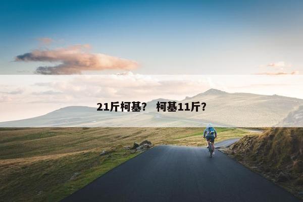 21斤柯基？ 柯基11斤？