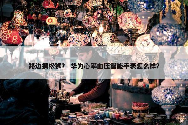 路边摸松狮？ 华为心率血压智能手表怎么样？