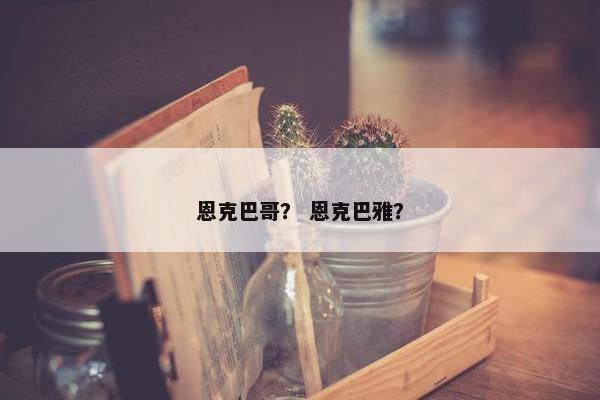 恩克巴哥？ 恩克巴雅？