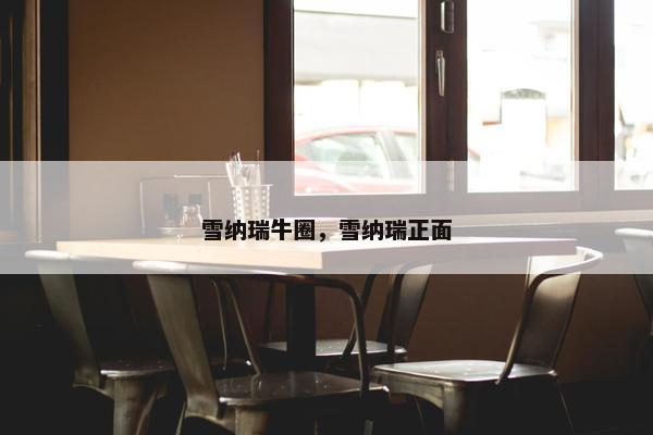 雪纳瑞牛圈，雪纳瑞正面