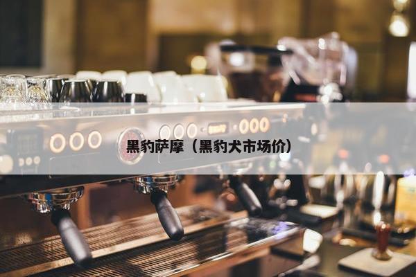 黑豹萨摩（黑豹犬市场价）
