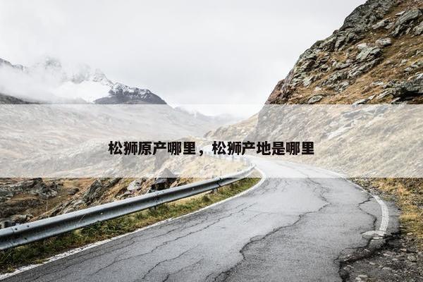 松狮原产哪里，松狮产地是哪里