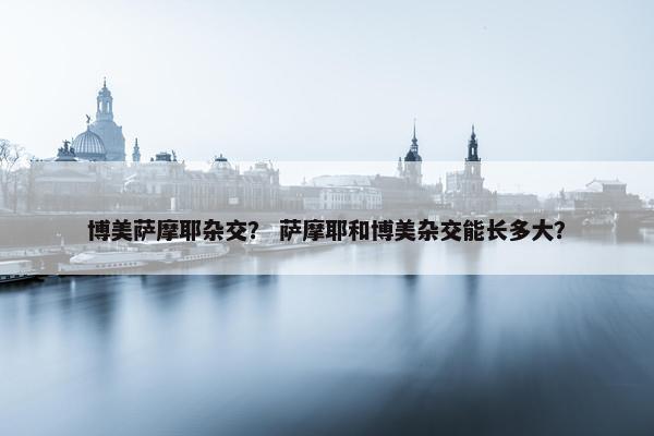 博美萨摩耶杂交？ 萨摩耶和博美杂交能长多大？