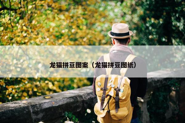 龙猫拼豆图案（龙猫拼豆图纸）
