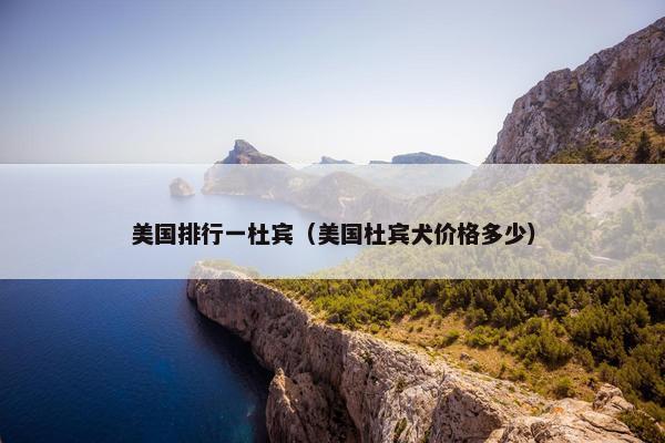 美国排行一杜宾（美国杜宾犬价格多少）