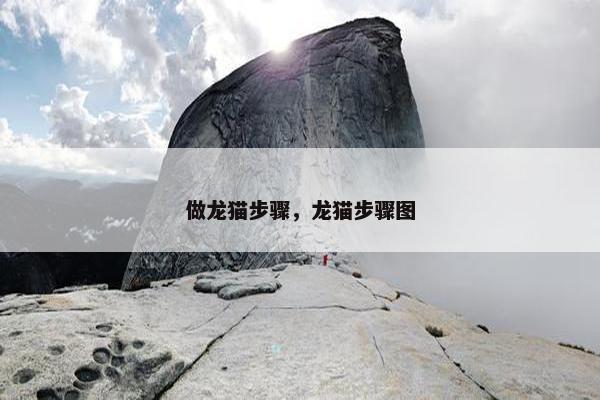 做龙猫步骤，龙猫步骤图