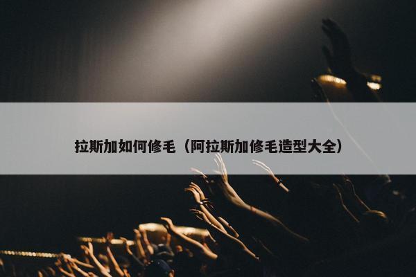 拉斯加如何修毛（阿拉斯加修毛造型大全）