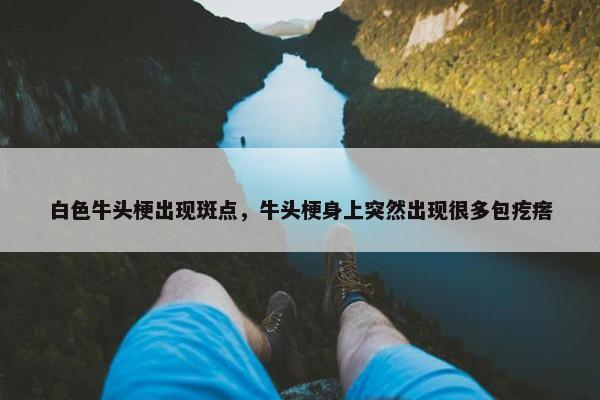 白色牛头梗出现斑点，牛头梗身上突然出现很多包疙瘩