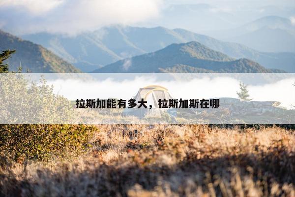 拉斯加能有多大，拉斯加斯在哪