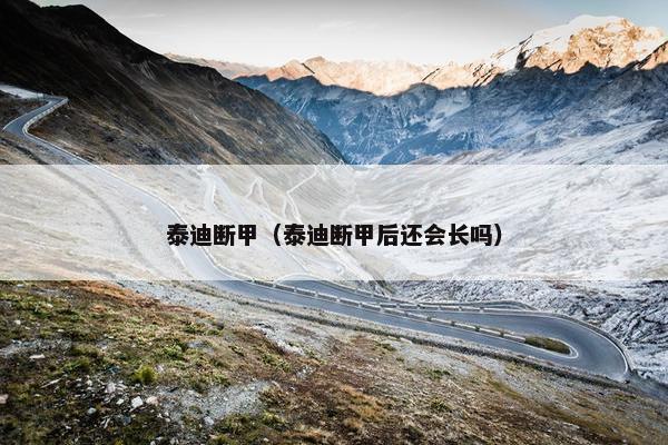 泰迪断甲（泰迪断甲后还会长吗）