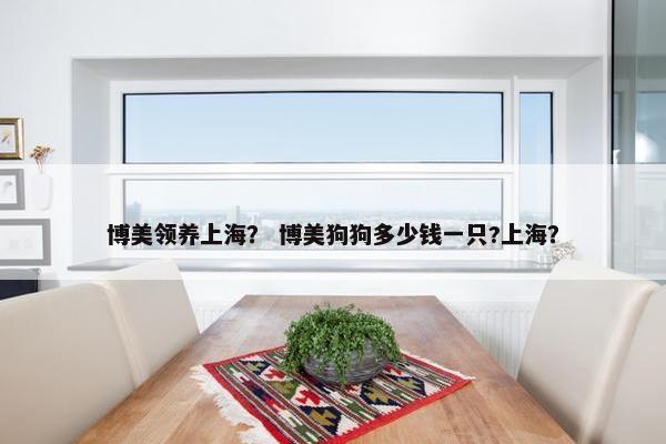 博美领养上海？ 博美狗狗多少钱一只?上海？
