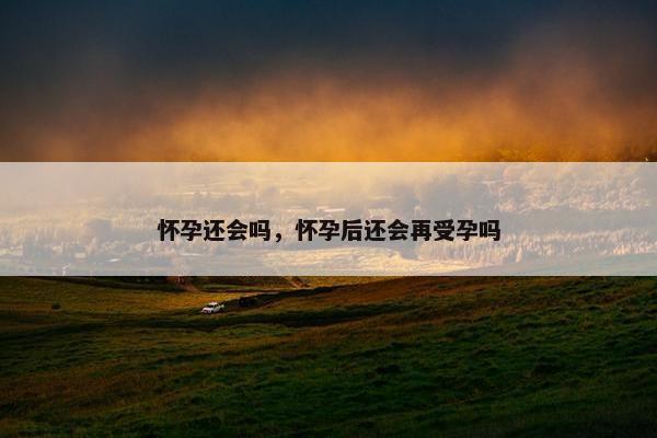 怀孕还会吗，怀孕后还会再受孕吗