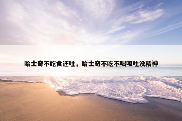 哈士奇不吃食还吐，哈士奇不吃不喝呕吐没精神