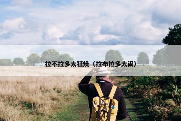 拉不拉多太狂燥（拉布拉多太闹）