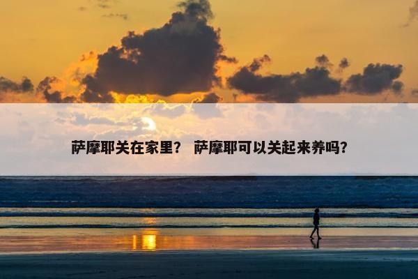 萨摩耶关在家里？ 萨摩耶可以关起来养吗？