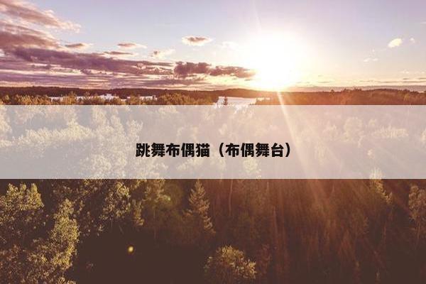 跳舞布偶猫（布偶舞台）