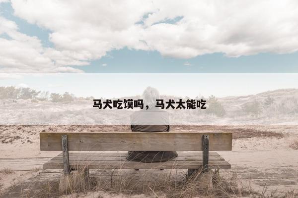 马犬吃馍吗，马犬太能吃