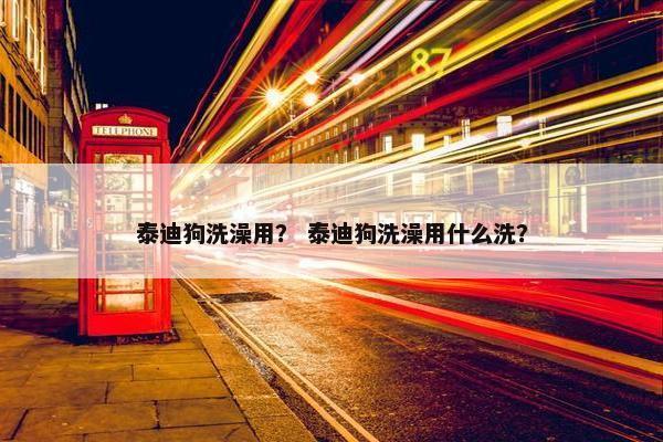 泰迪狗洗澡用？ 泰迪狗洗澡用什么洗？