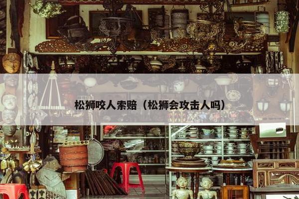 松狮咬人索赔（松狮会攻击人吗）